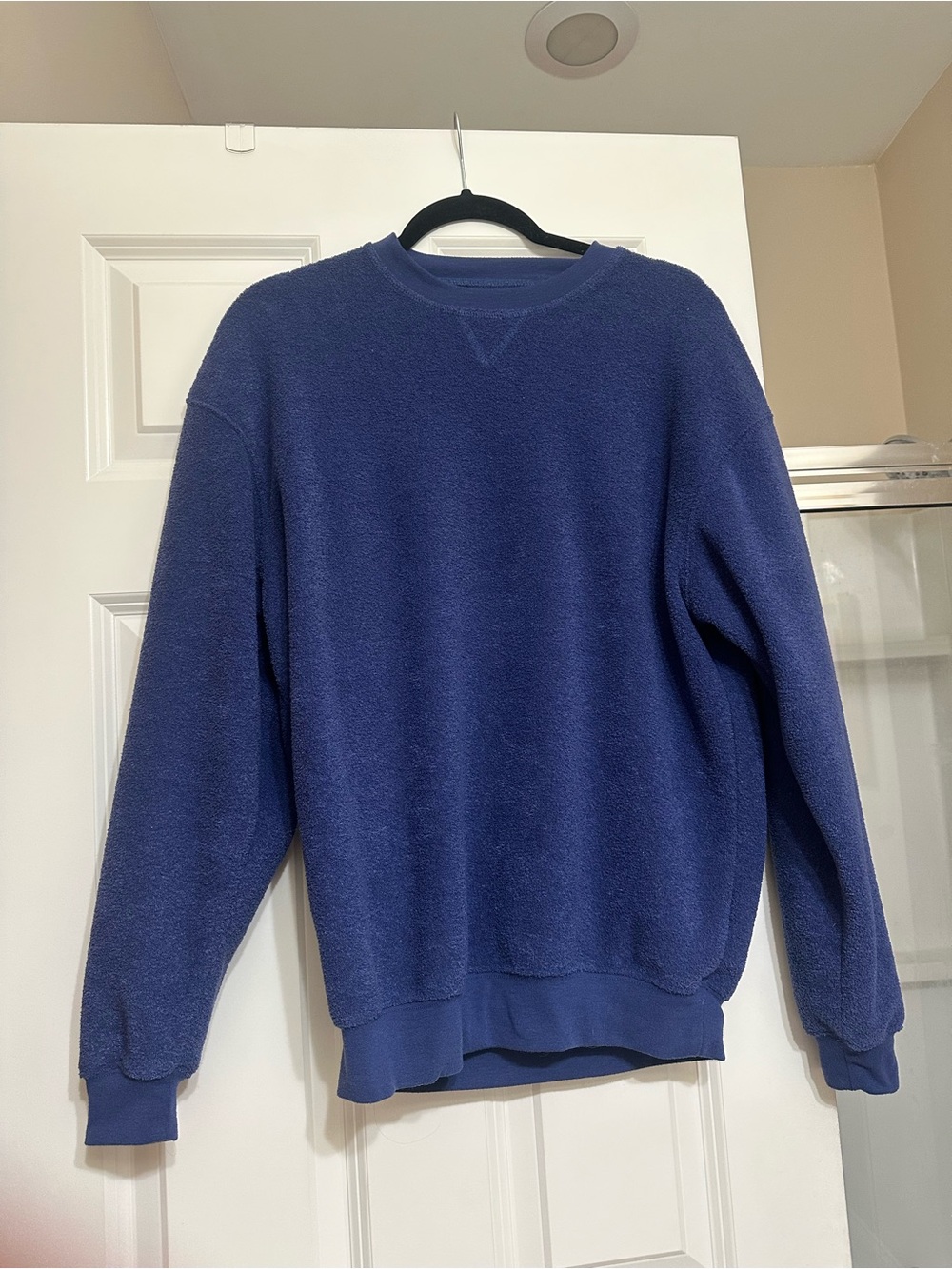 bolle Men's Navy Blue Crewneck Sweatshirt